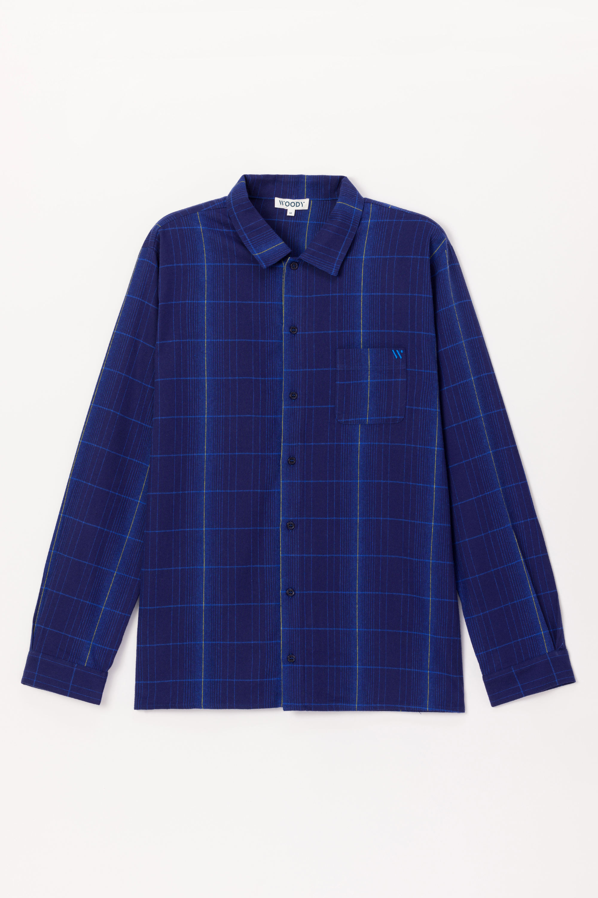 Pyjama Woody Geruit Donkerblauw 242-11-MWA-W/936