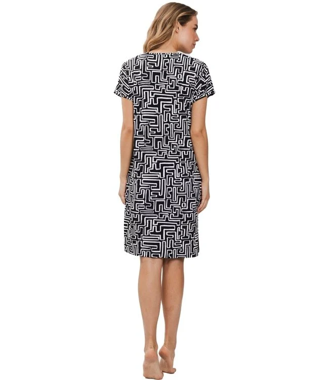 Beach dress zwart 95 cm 311251-352-1/999 