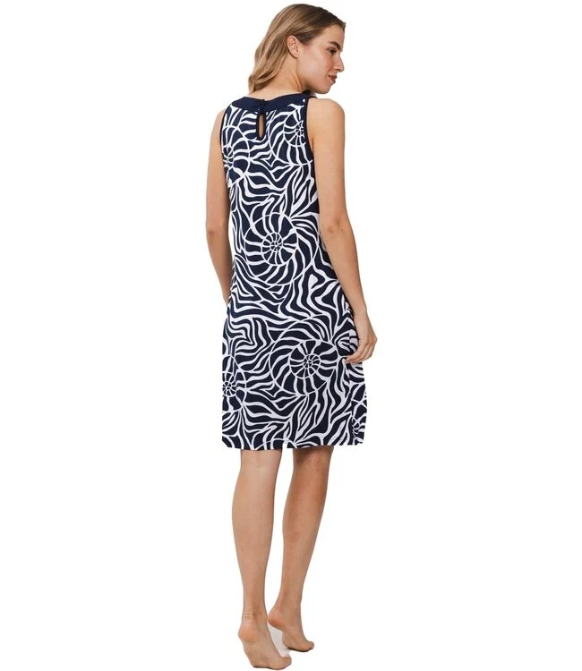 Beach dress donker blauw 95 cm 311251-300-1/520