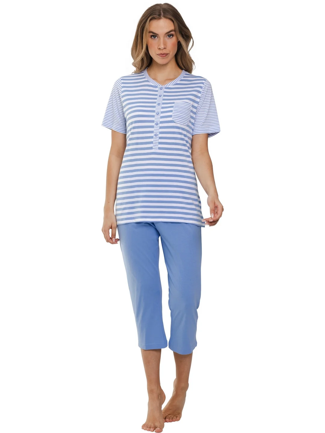Pyjama blauw 121251-130-1/510