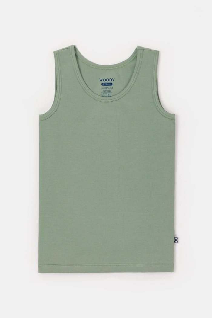 Woody singlet groen 251-10-VES-Z/751