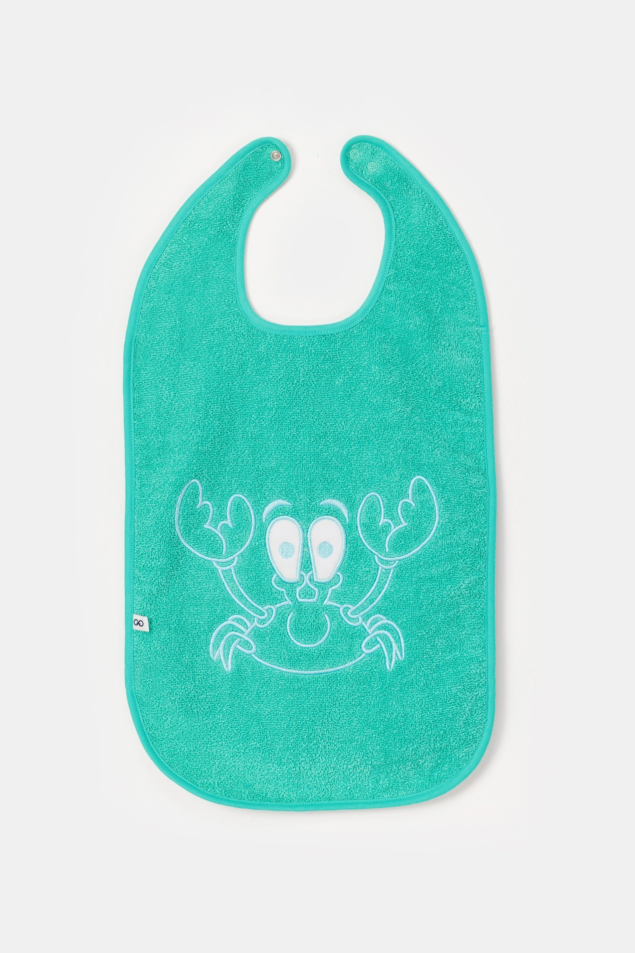 Woody slabbetje 30x45 cm turquoise 251-10-BIM-B/727