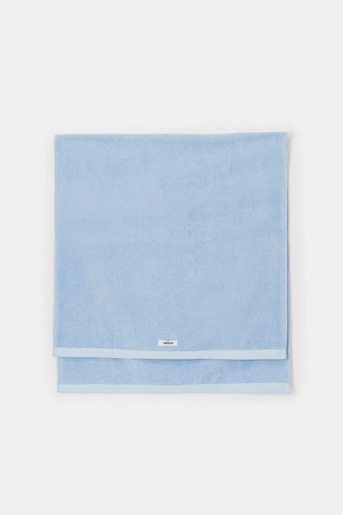 Woody handdoek lichtblauw 100x200 cm 251-10-STW-B/821