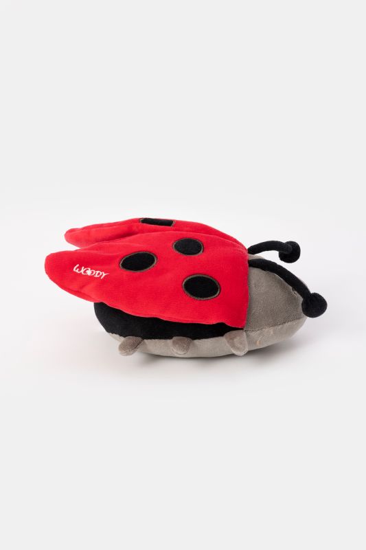 Woody knuffel lieveheersbeestje 20 cm 251-10-TOY-V/010