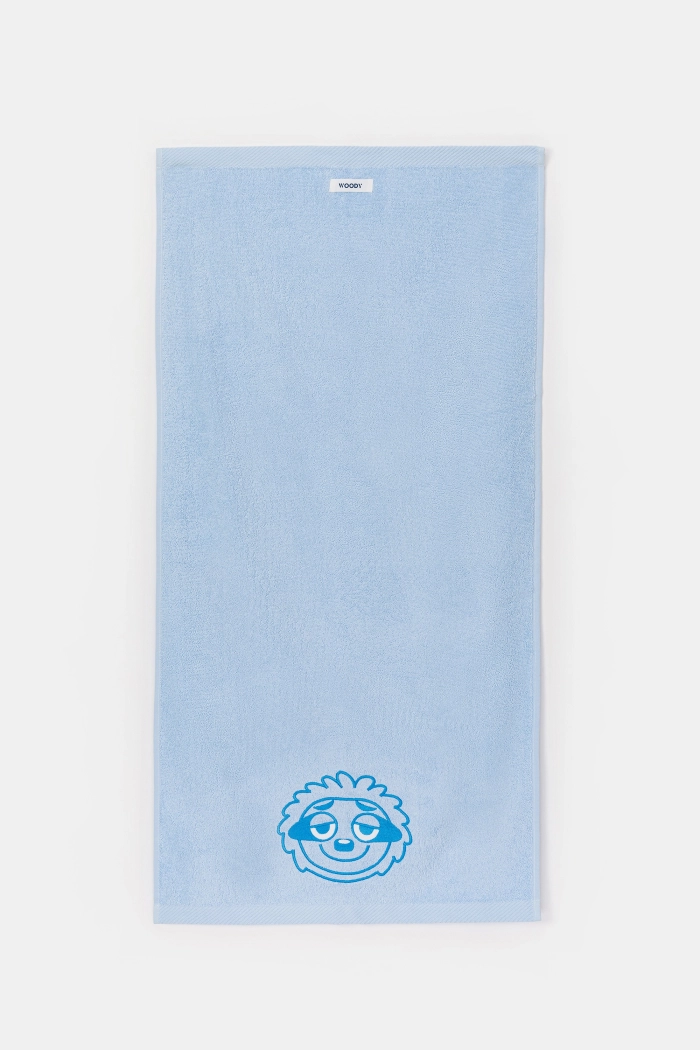 Woody 2 handdoeken (50x100 cm) + 2 washandjes lichtblauw 251-10-TTW-B/821