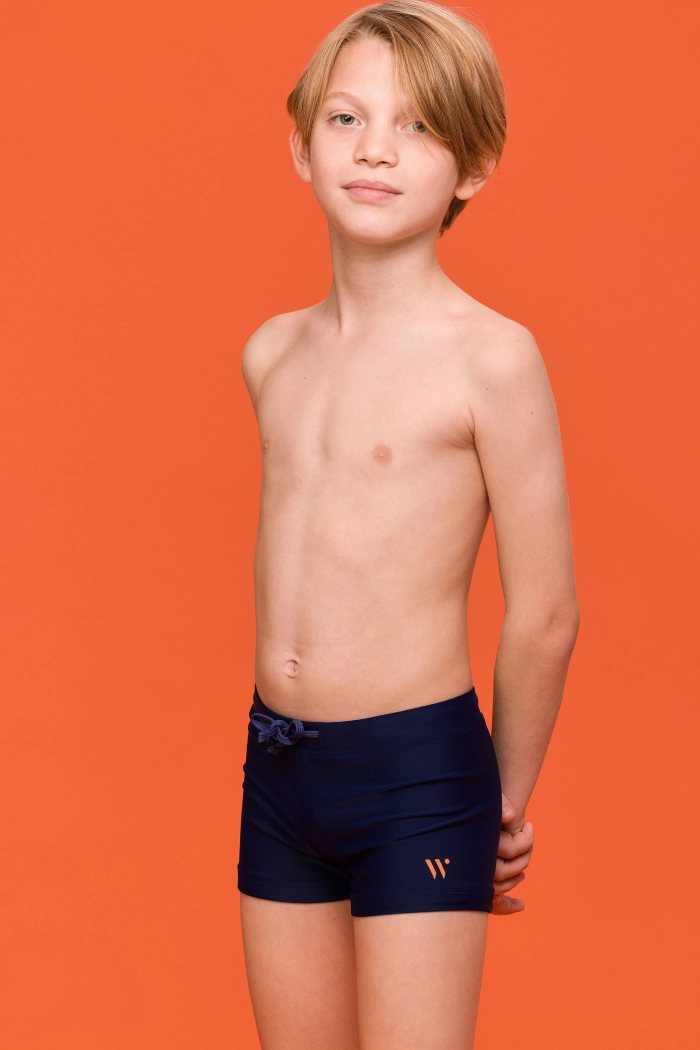 Woody zwemshort blauw 251-10-ZWS-A/885