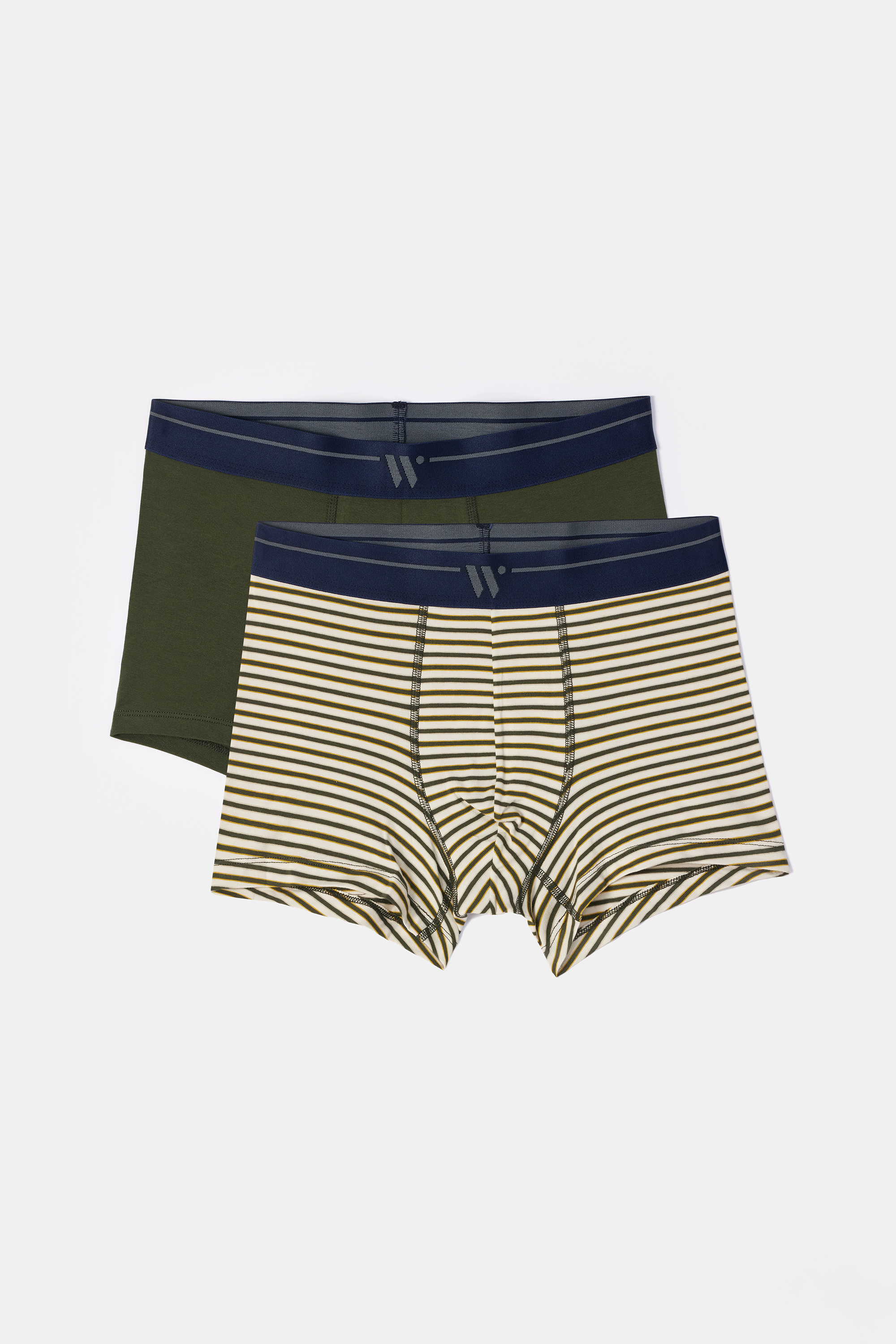 Woody duopack boxershorts antraciet/gestreept 251-12-QLM-Z/033