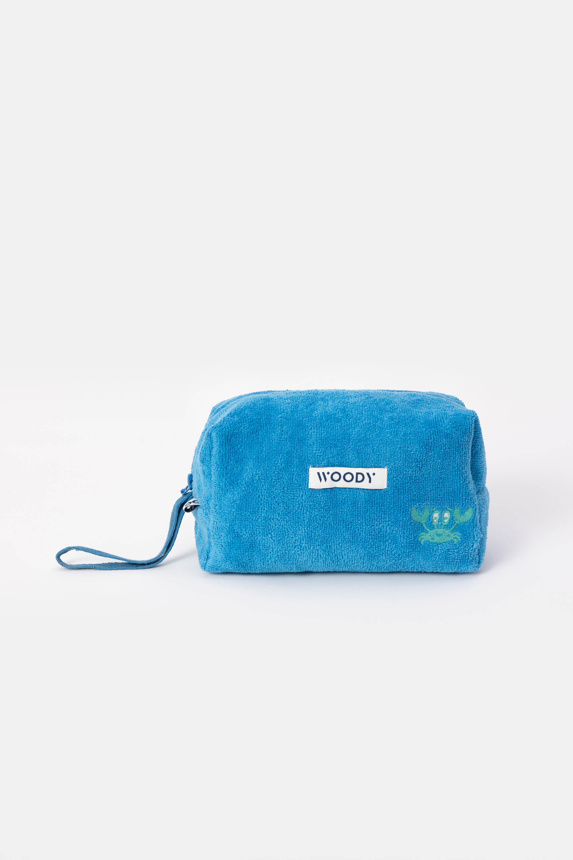 Woody tasje hermietkreeft blauw 17 cm x 11 cm 251-10-WBC-B/845
