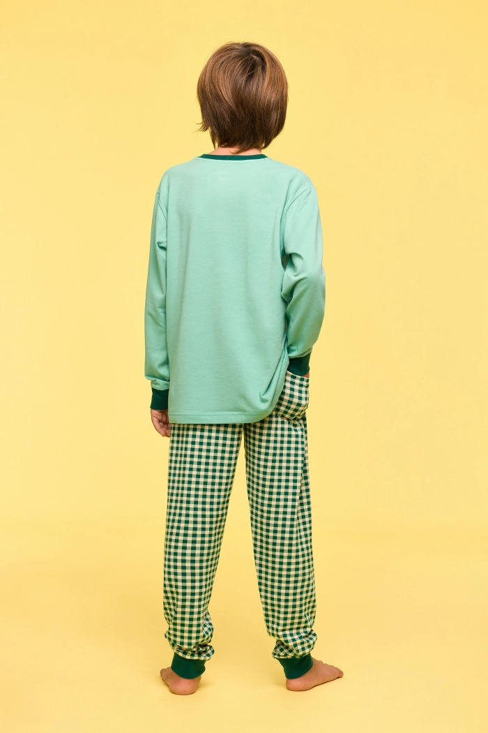 Woody pyjama luiaard muntgroen 251-10-PLC-Z/730