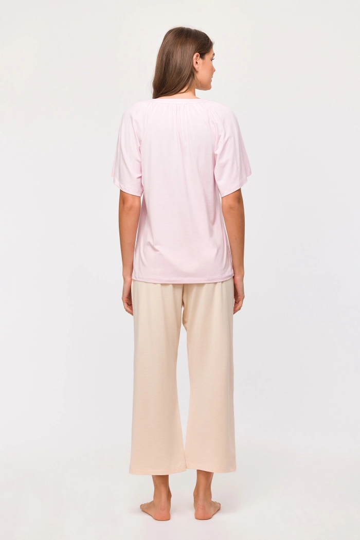 Woody pyjama lichtroze 251-10-SIL-Z/417