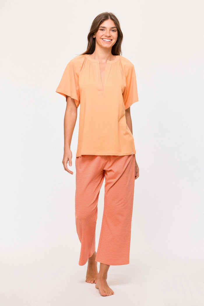 Woody pyjama oranje 251-10-SIL-Z/519