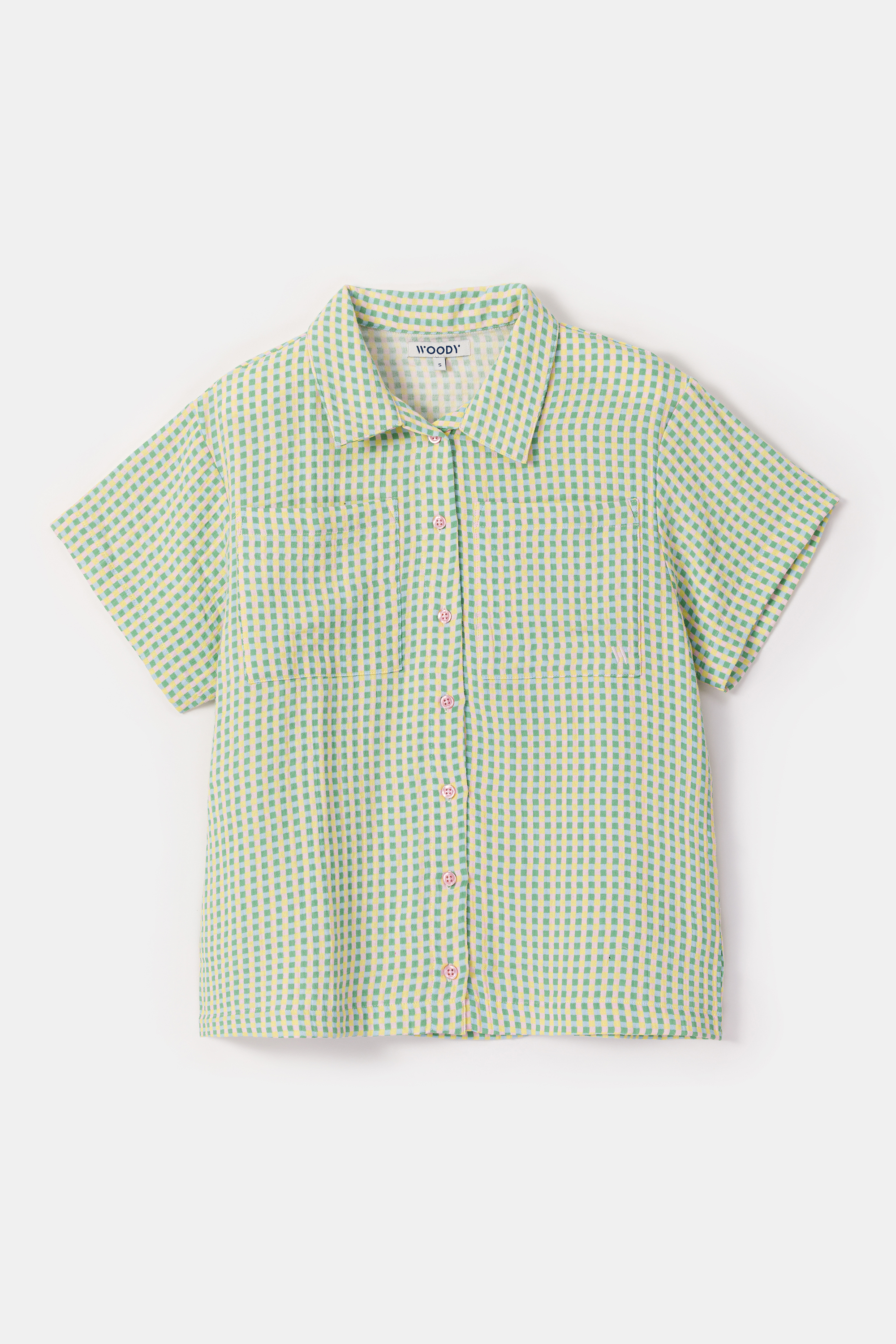 Woody shortama ruitjes multicolor 251-10-WPM-W/938