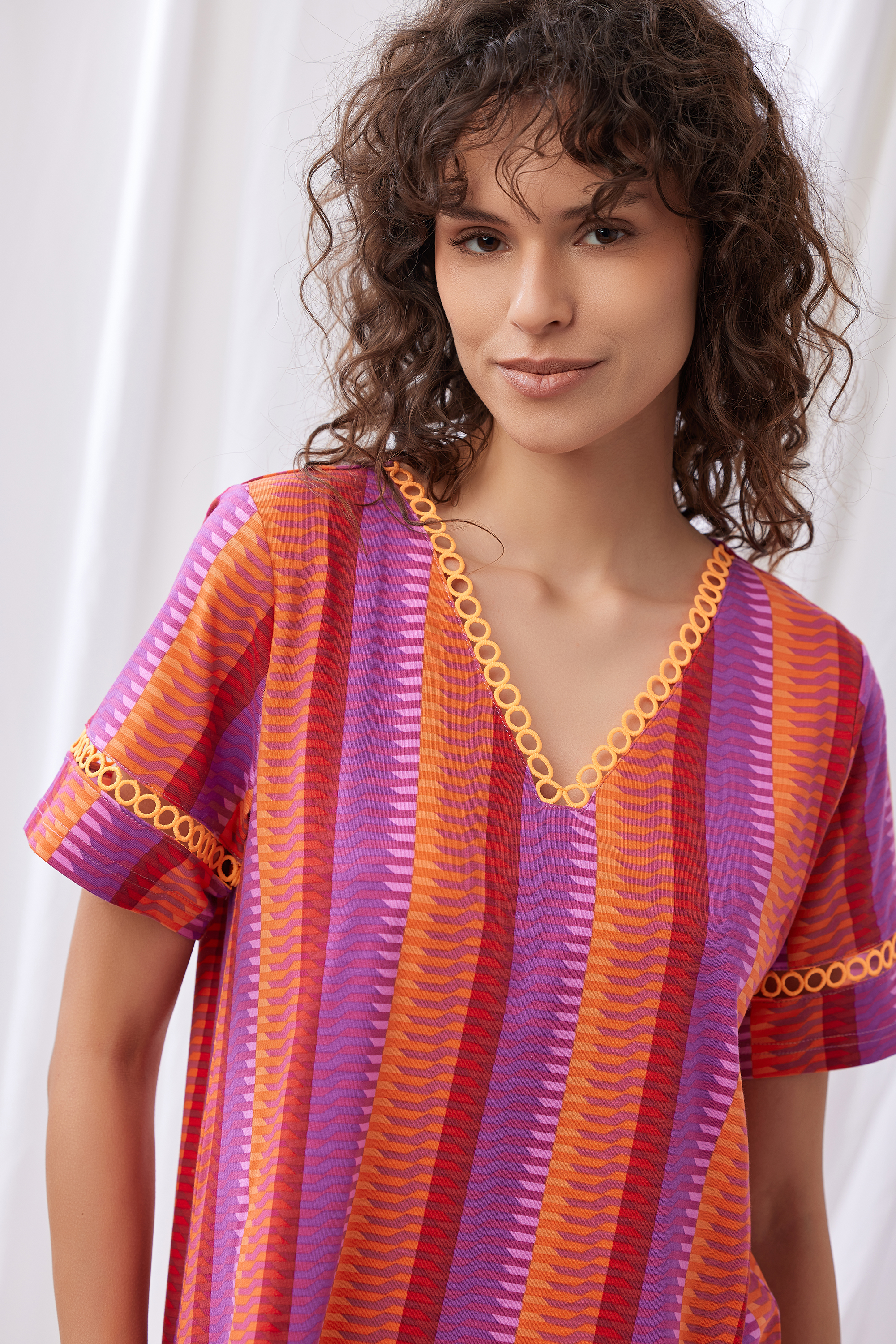 Lords X Lilies shortama multicolor/lila 251-50-XPE-Z/979