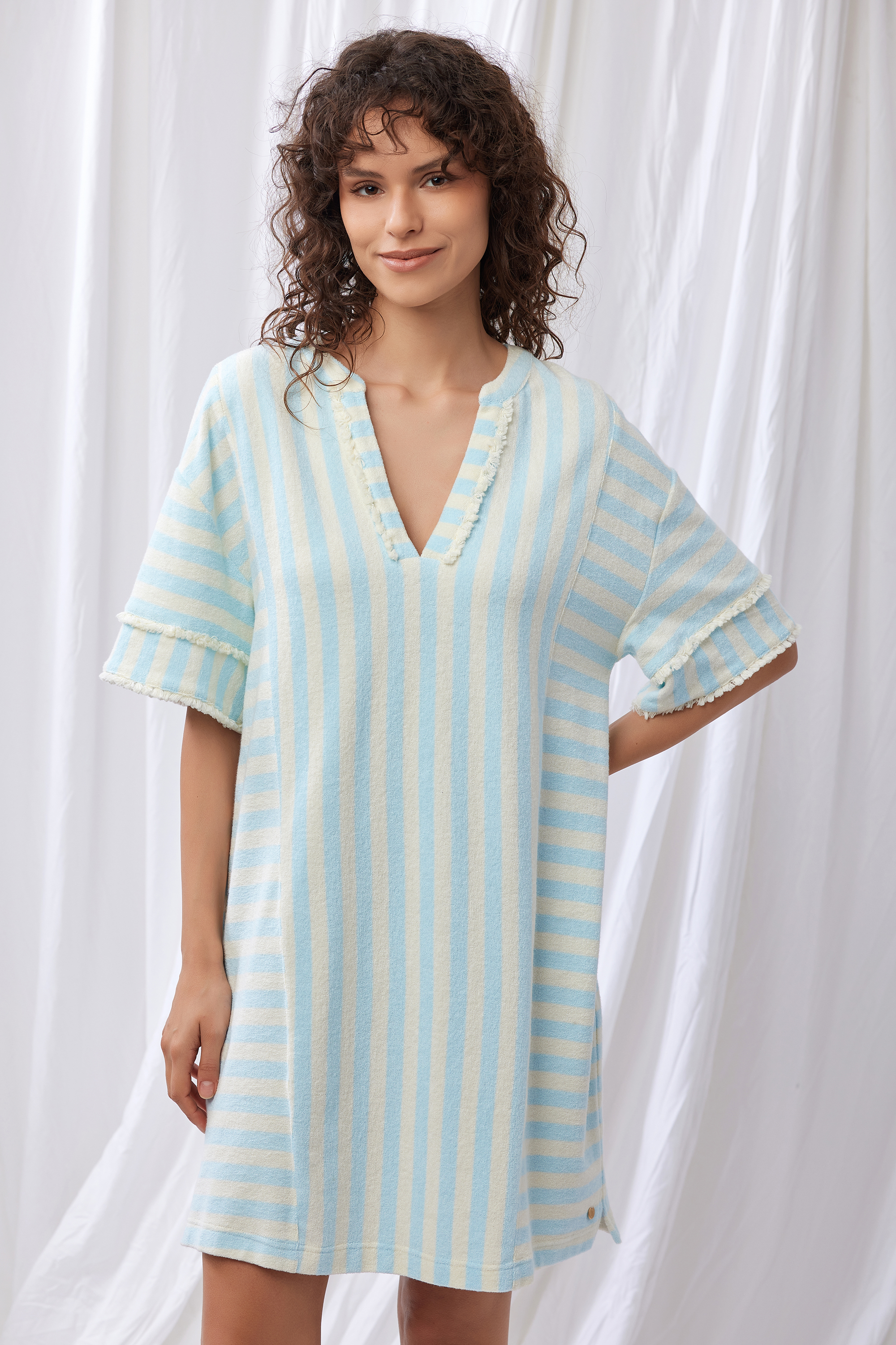 Lords X Lilies beach dress gestreept 251-52-TDG-T/991