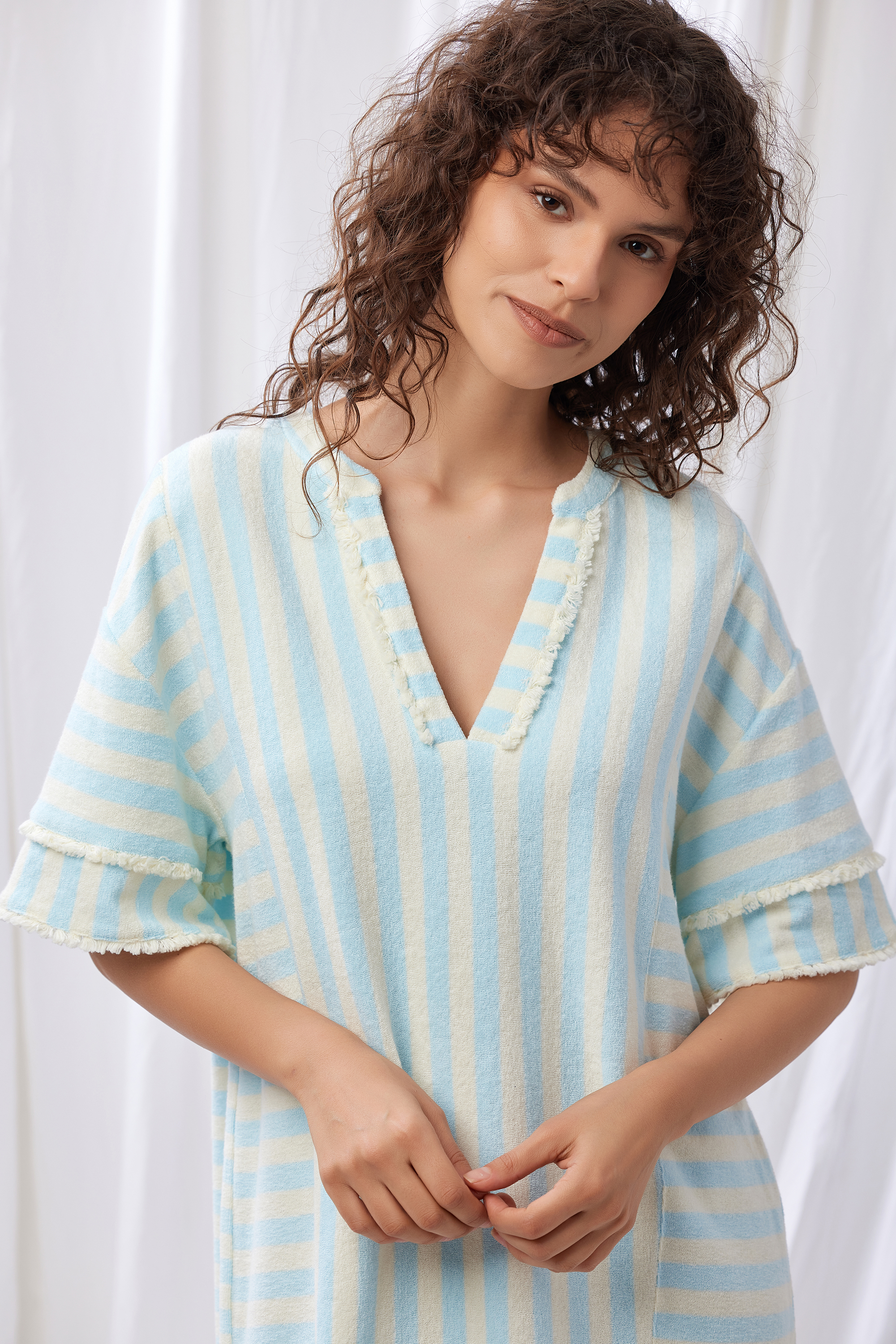 Lords X Lilies beach dress gestreept 251-52-TDG-T/991