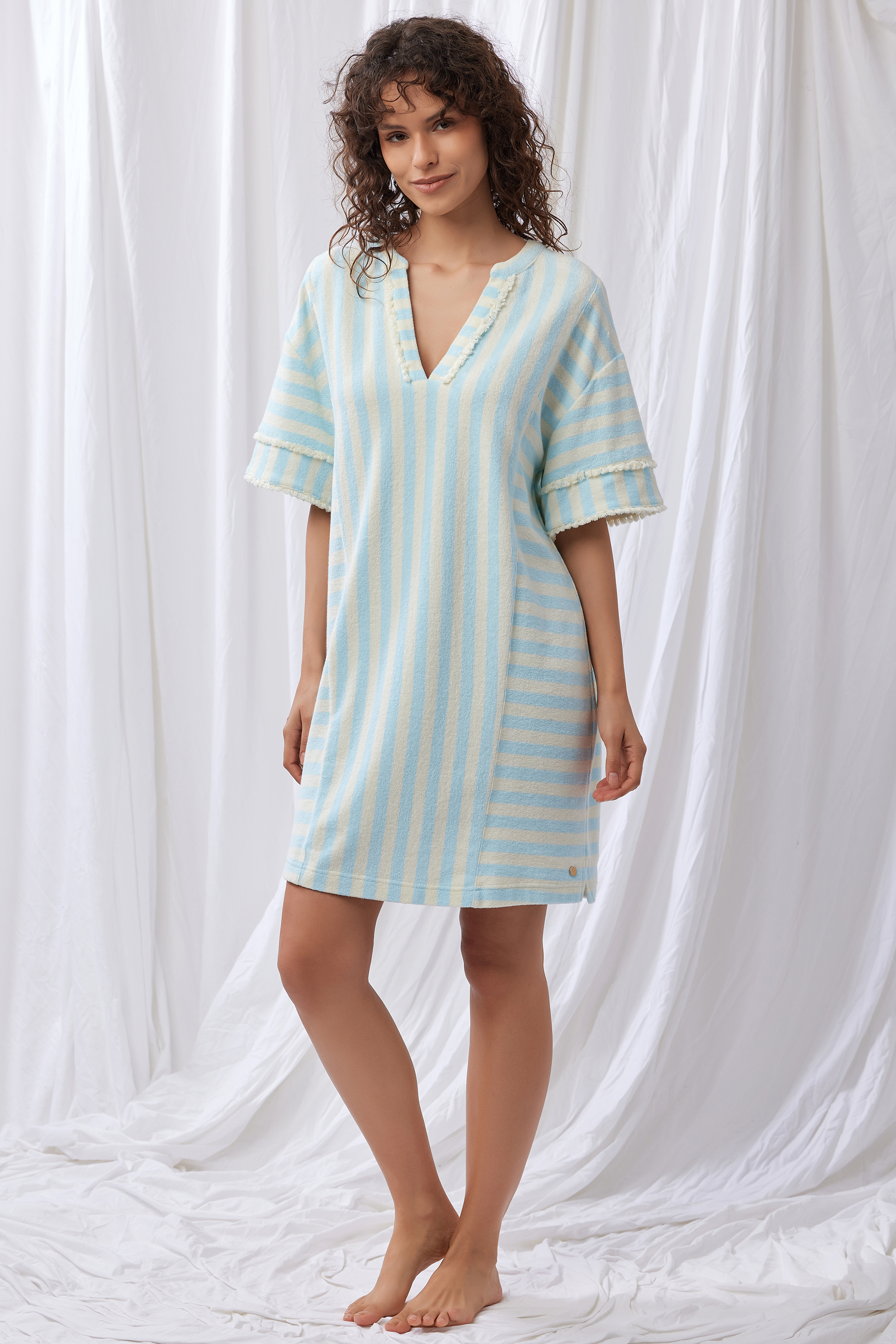 Lords X Lilies beach dress gestreept 251-52-TDG-T/991