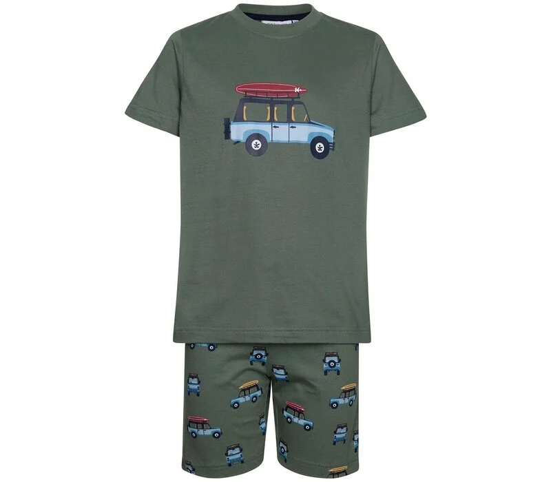 Shortama donkergroen 133251-516-1/720