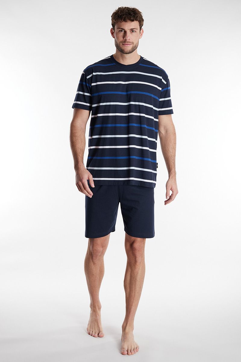 Shortama Götzburg blau/mittel/ringel 452171/652