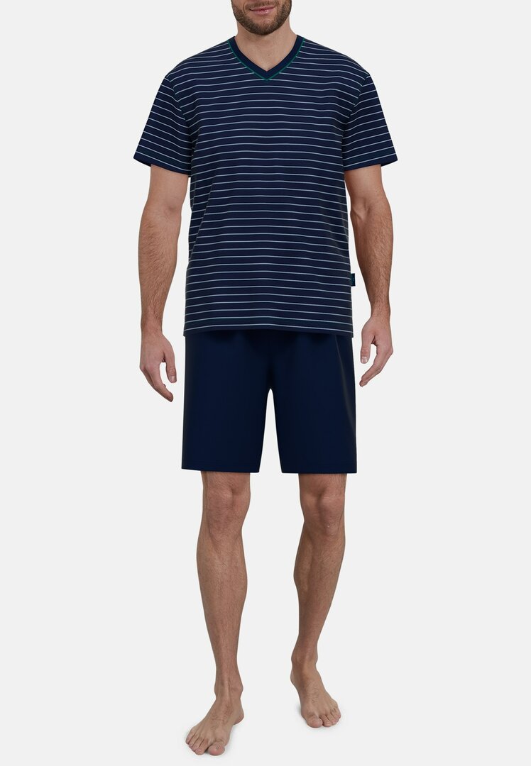 Shortama Götzburg blau/dunkel/ringel 452302/632