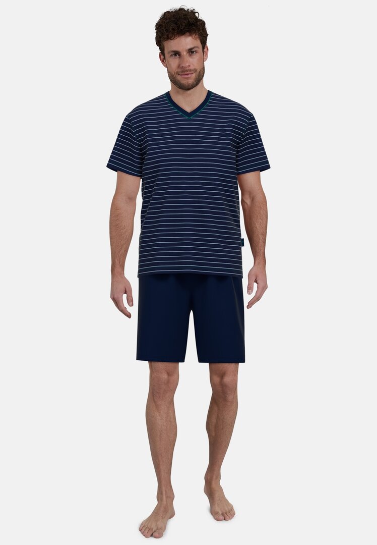 Shortama Götzburg blau/dunkel/ringel 452302/632