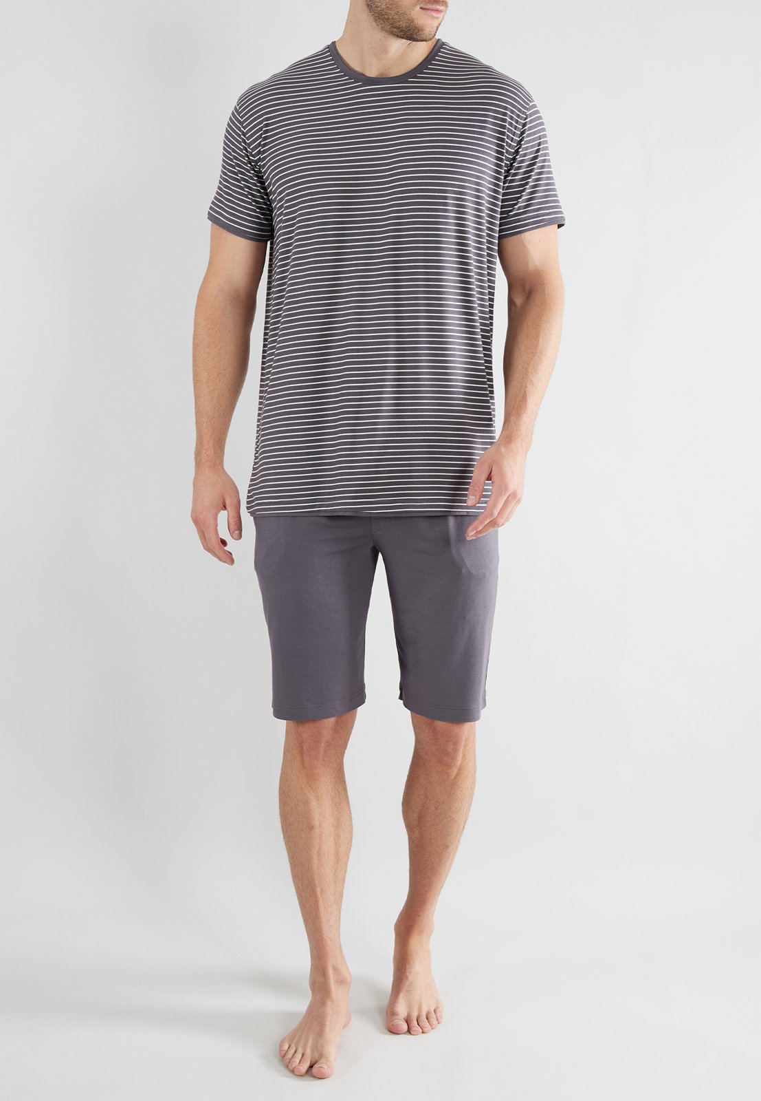 Shortama Ceceba grau/dunkel/ringel 31217/832