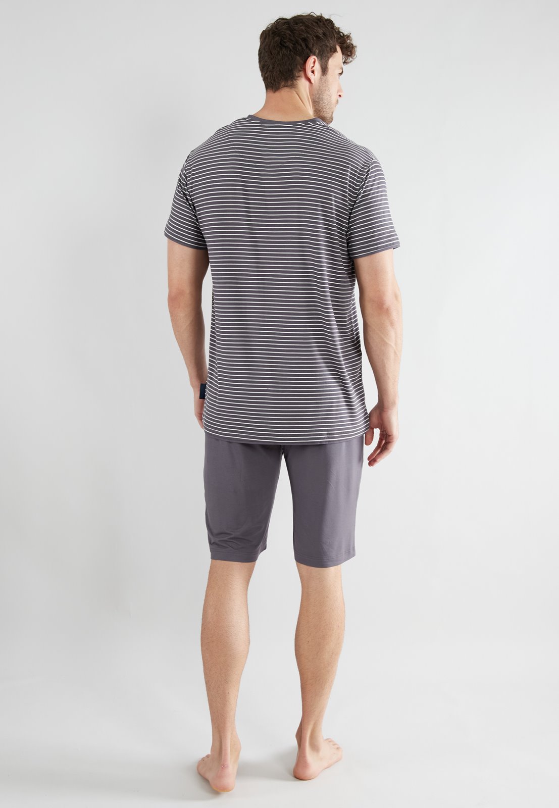 Shortama Ceceba grau/dunkel/ringel 31217/832