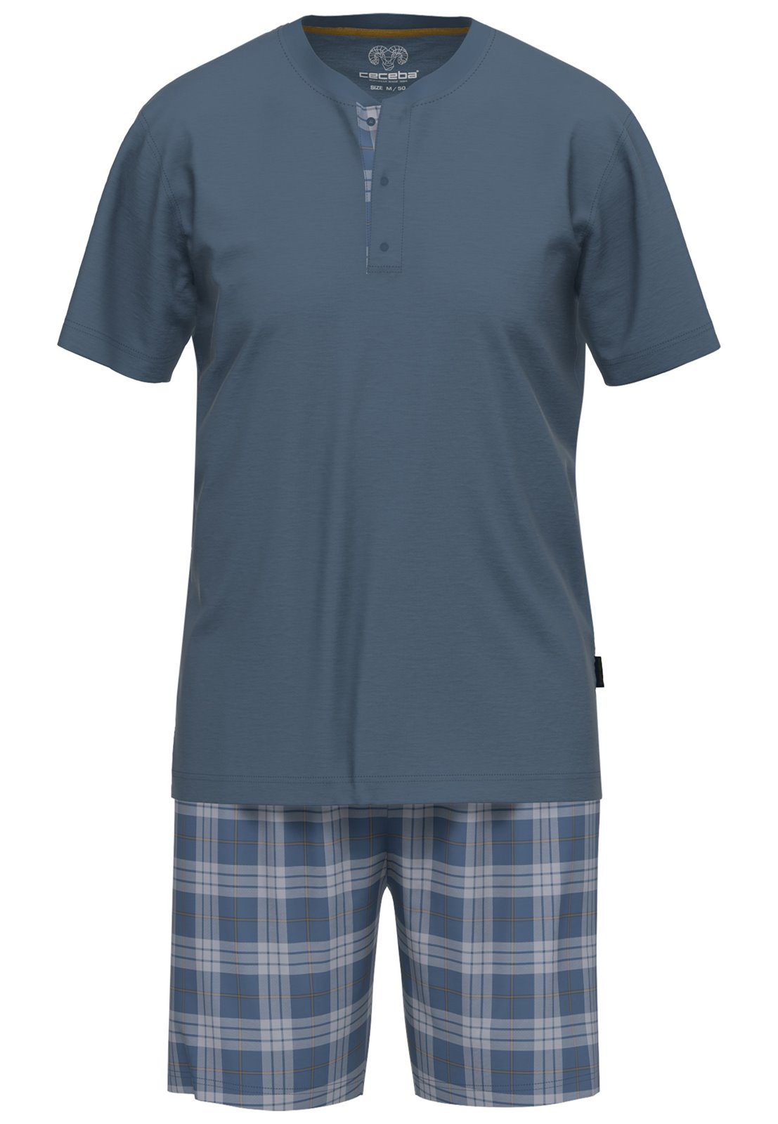 Shortama Ceceba blau/mittel/karo 31267/654