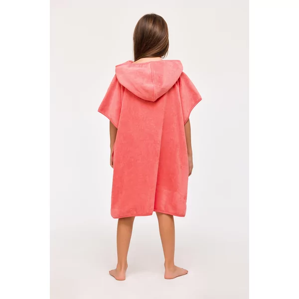 Woody poncho koraalrood 251-10-BCA-B/488