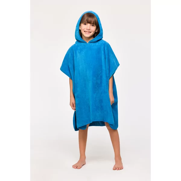 Woody poncho hermietkreeft blauw 251-10-BCA-B/845