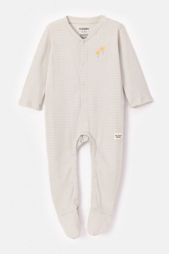 Woody pyjama gestreept blauw 251-13-BPA-R/934