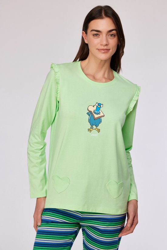 Woody pyjama duif groen 252-10-PLG-S/760