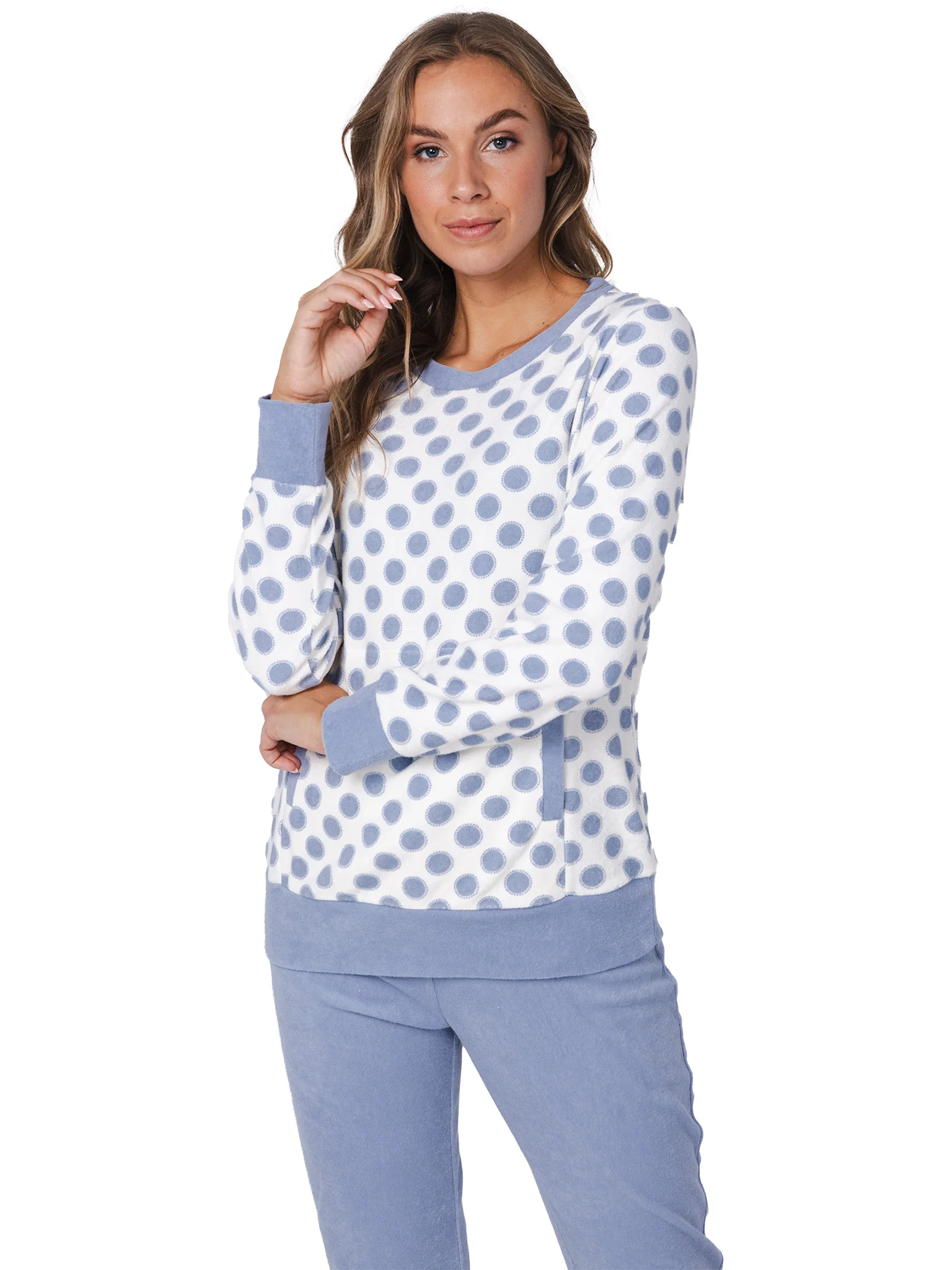 Pyjama blauw 121252-138-1/510