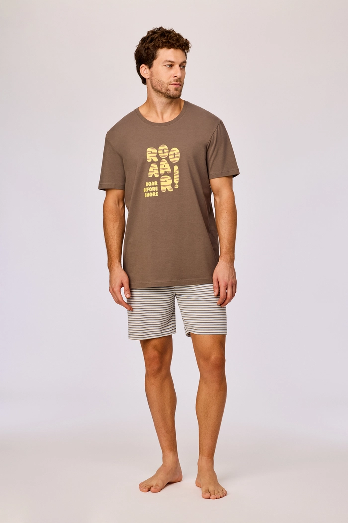 Woody shortama bruin 261-10-PZA-Z/282