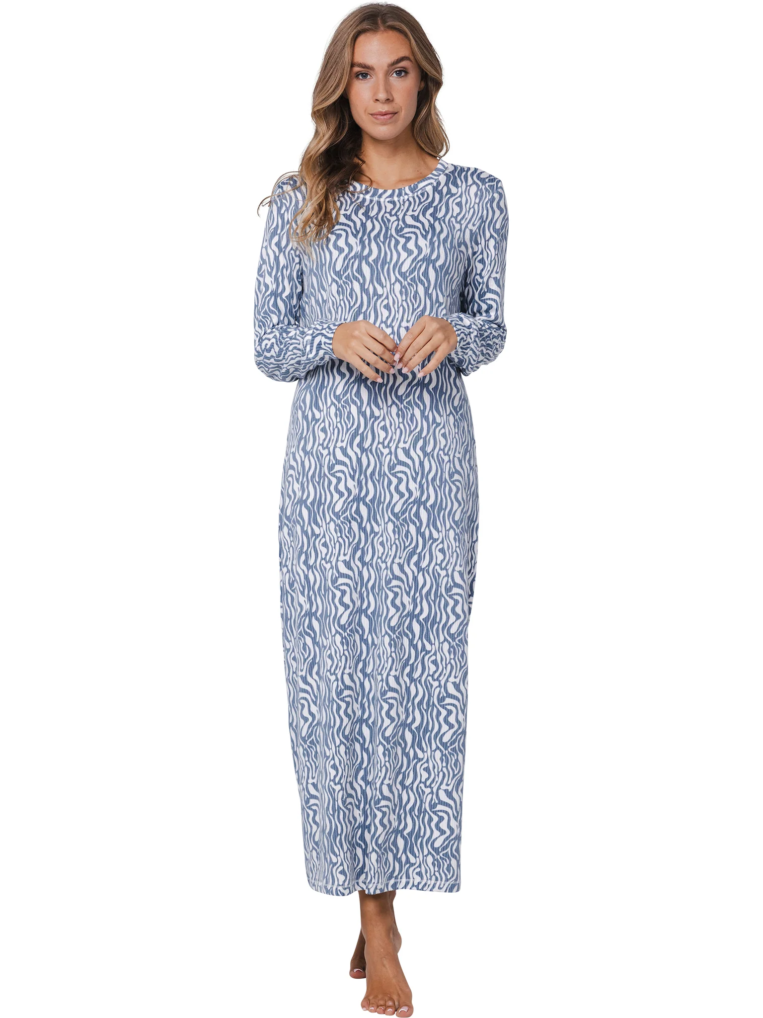 Slaapkleed blauw 130 cm 111252-166-2/510