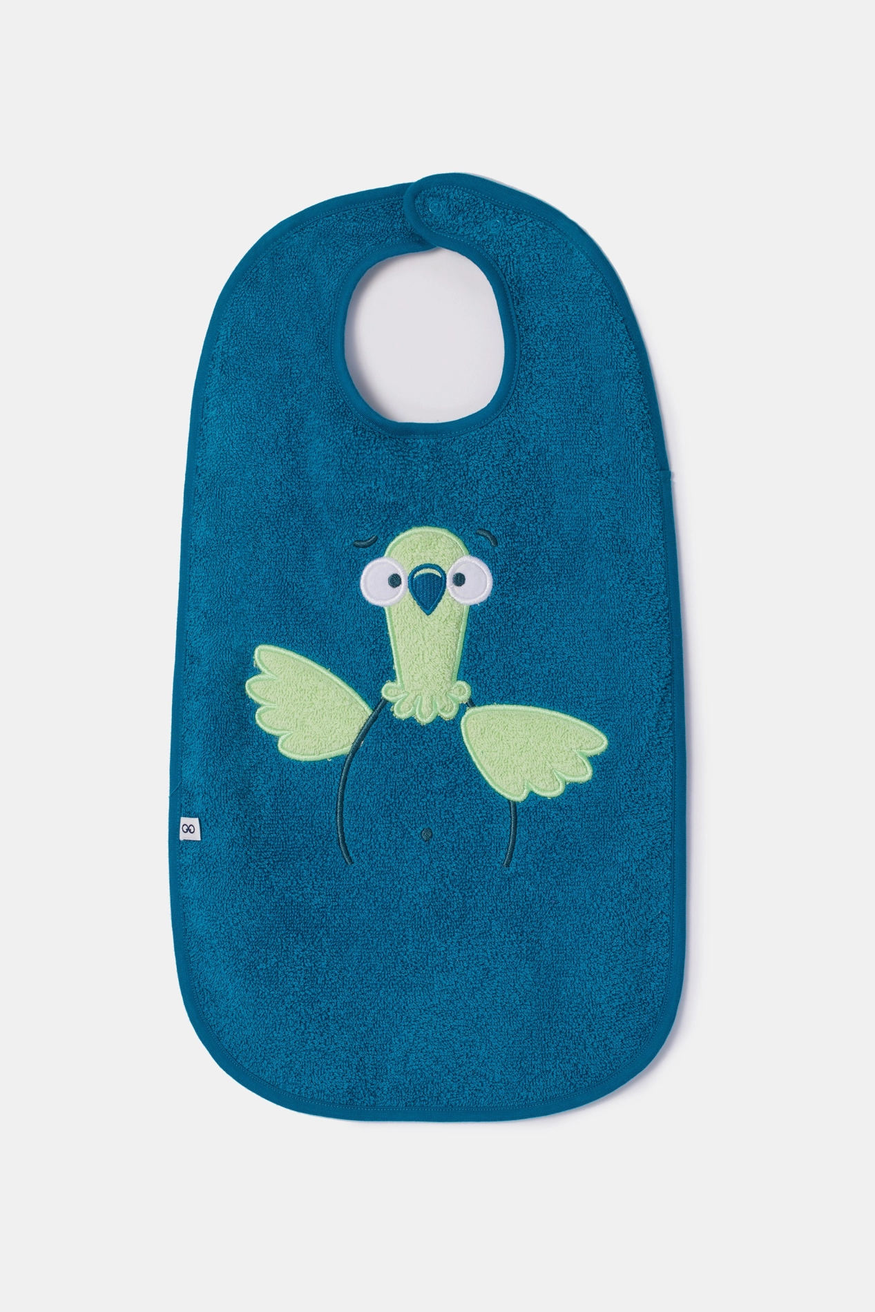 Woody slabbetje duif groenblauw 30 cm X 45 cm 252-10-BIM-B/795