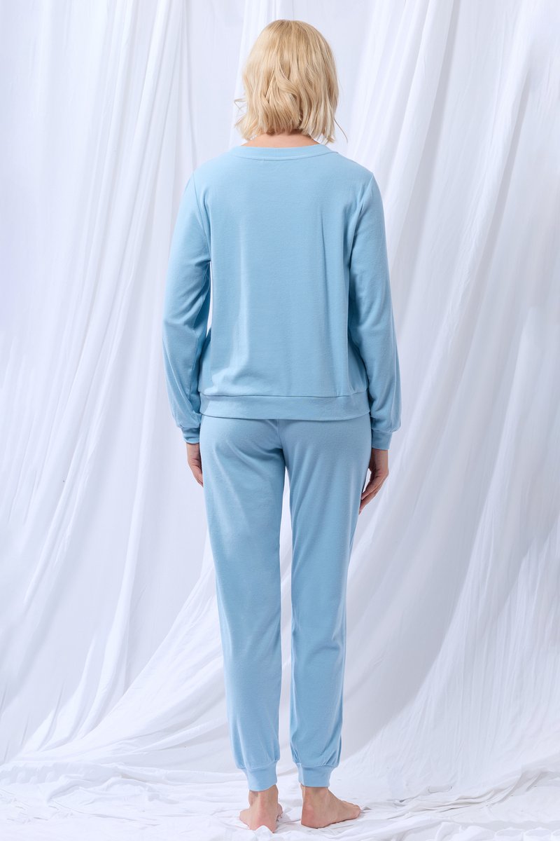 Lords & Lilies pyjama lichtblauw 252-50-XPF-R/860