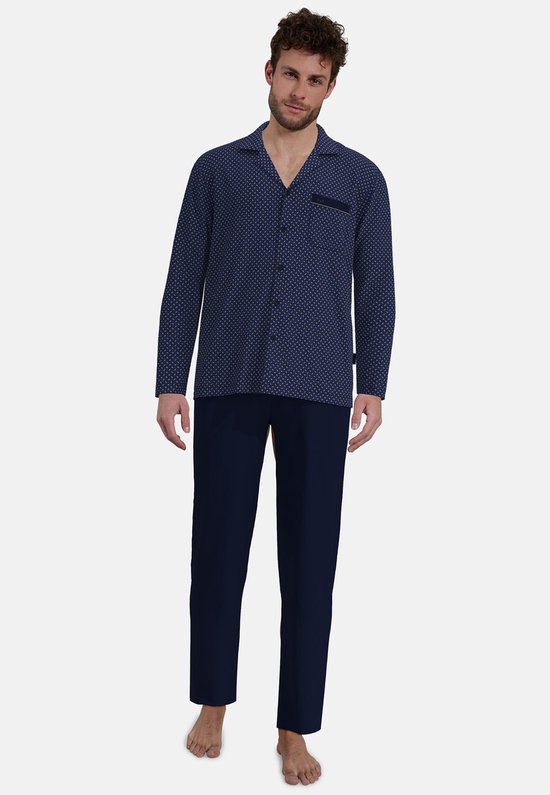 Götzburg pyjama blau/dunkel/minimal 452338/666