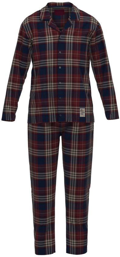 Tom Tailor pyjama rot/mittel/karo 71477/424