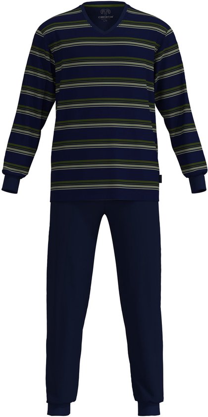 Ceceba pyjama blau/dunkel/ringel 31291/662