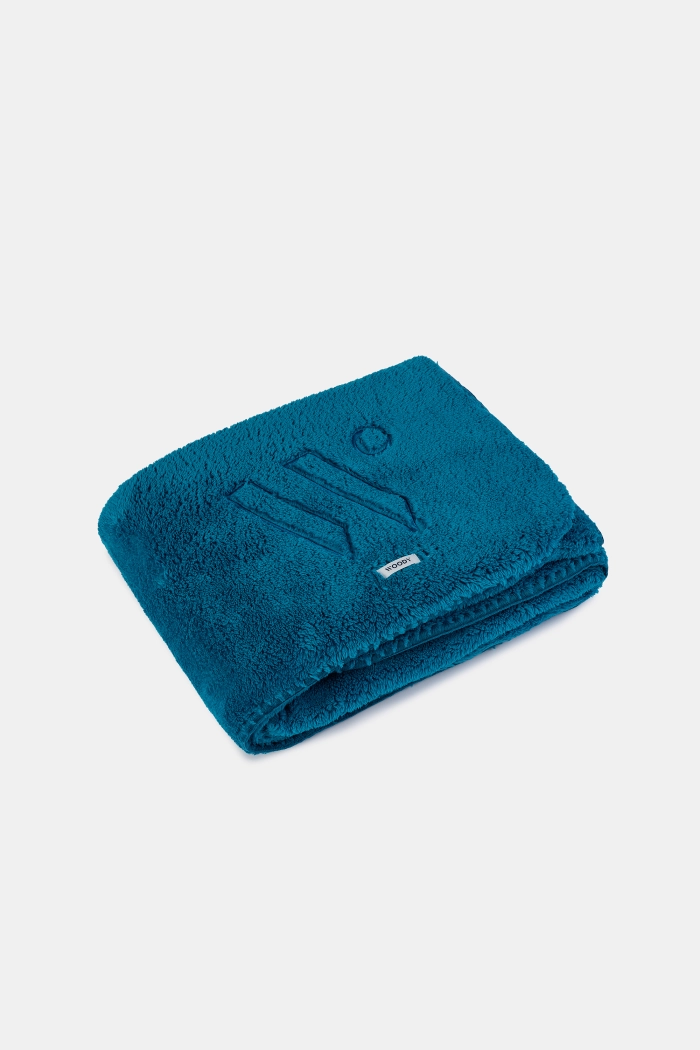 Woody plaid 150 cm X 200 cm groenblauw 252-10-PLI-M/795