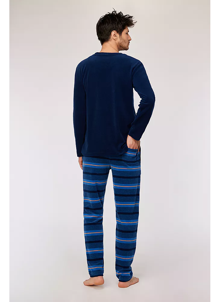 Woody pyjama donkerblauw 252-10-MRL-D/893