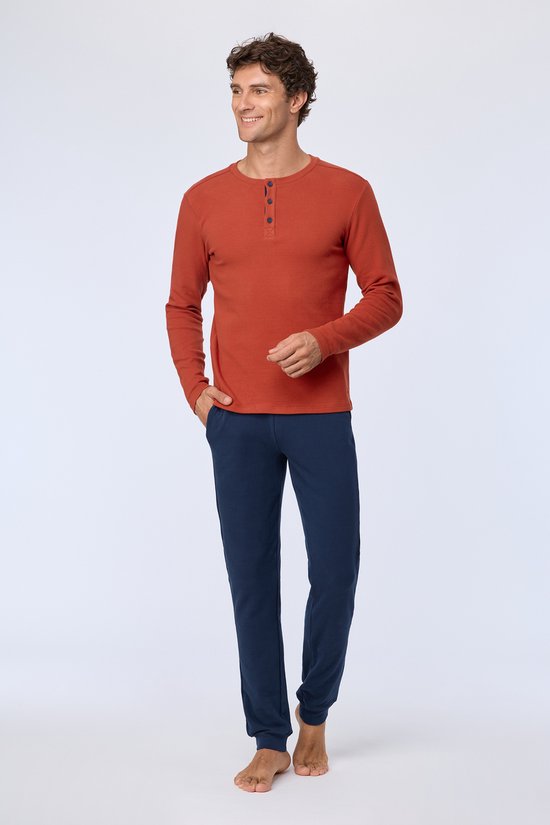 Lords & Lilies pyjama warm roest 252-50-RPG-R/480