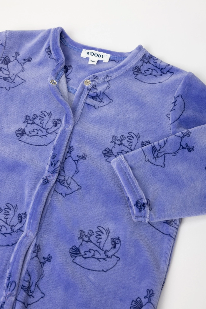 Woody kruippakje duif paars 252-10-RBF-V/921