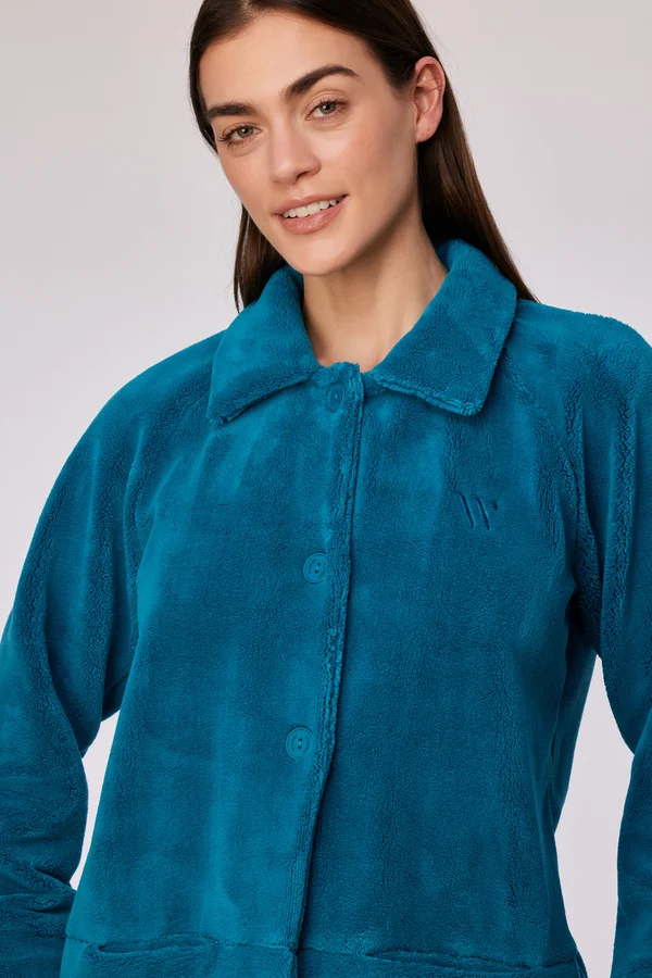 Woody kamerjas kort groenblauw 252-10-MOW-C/795