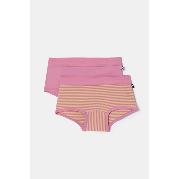 Woody duopack shorts roze/gestreept 252-10-SHD-Z/015