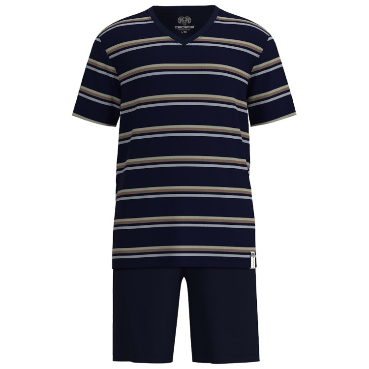 Ceceba shortama blau/dunkel/ringel 31313-632