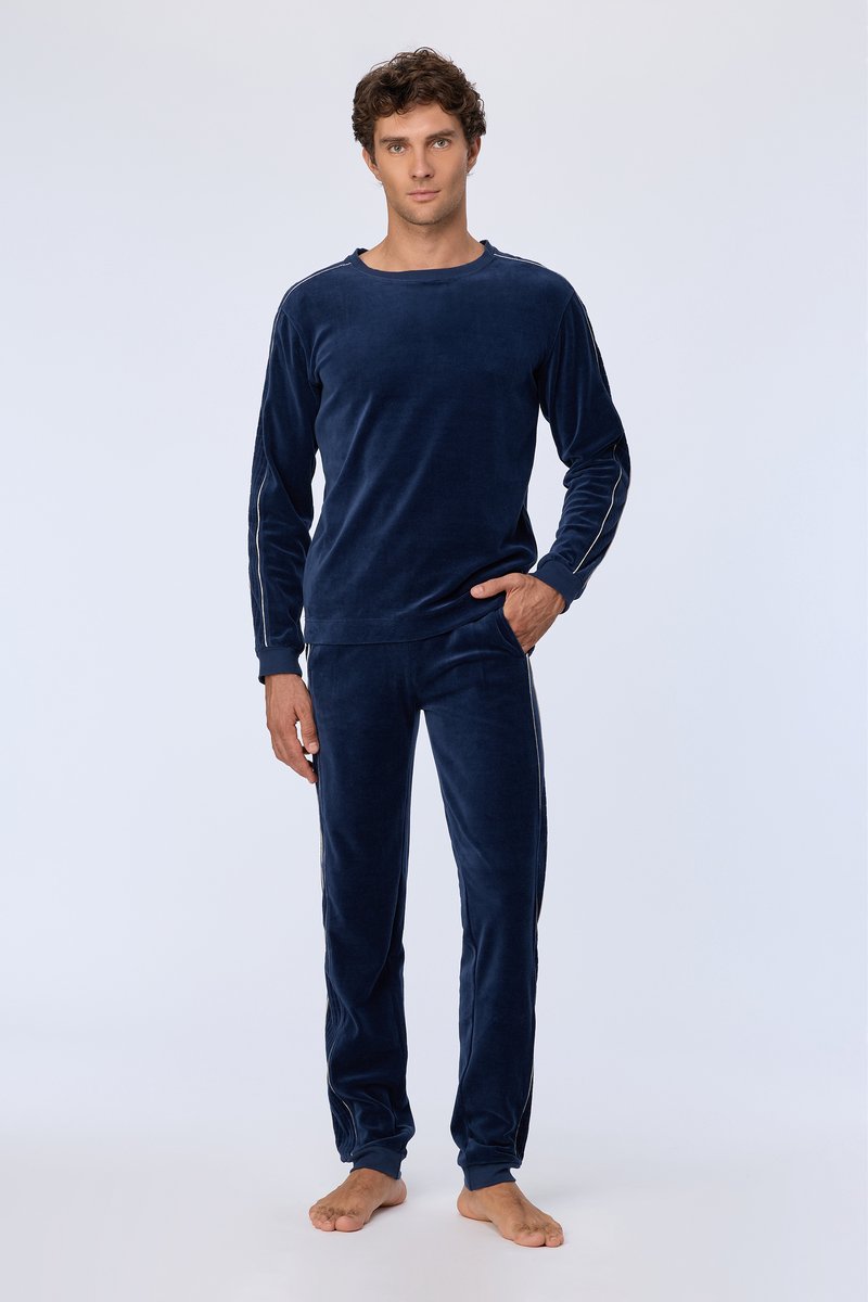 Lords & Lilies huispak donkerblauw 252-51-RPC-V/831