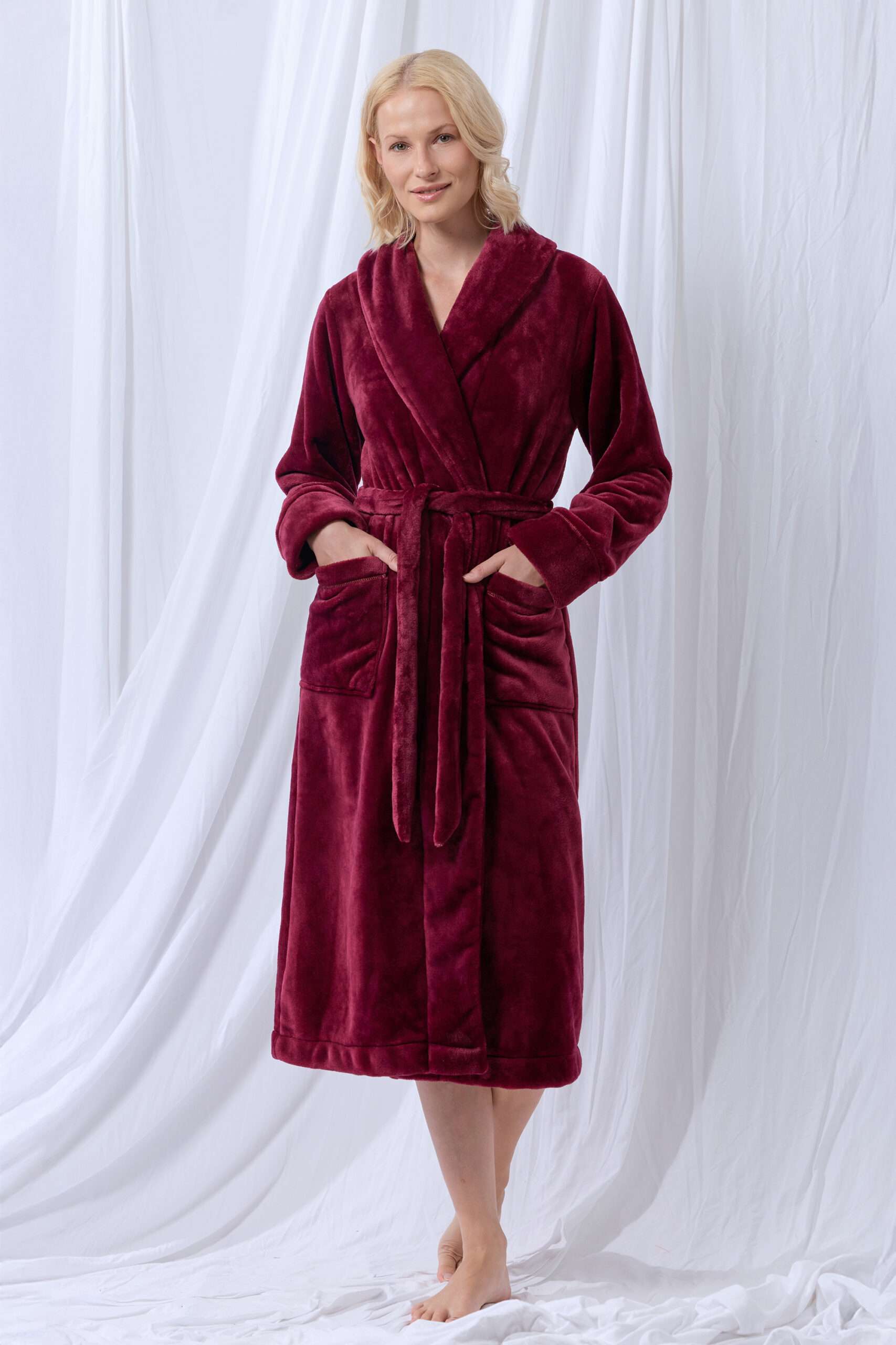Lords & lilies kamerjas wijnrood 252-52-TNB-C/482