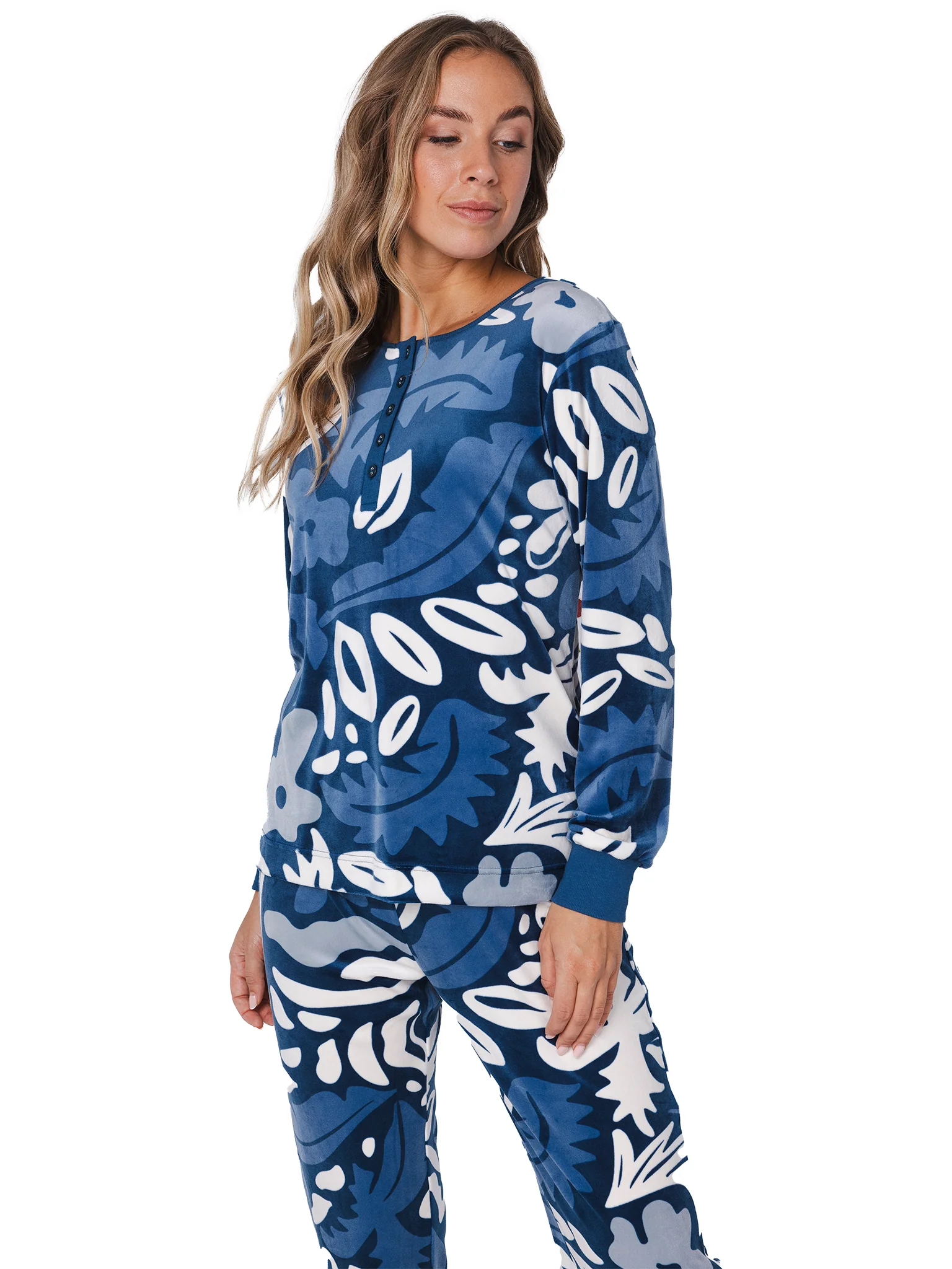Pyjama donkerblauw 121252-158-1/520