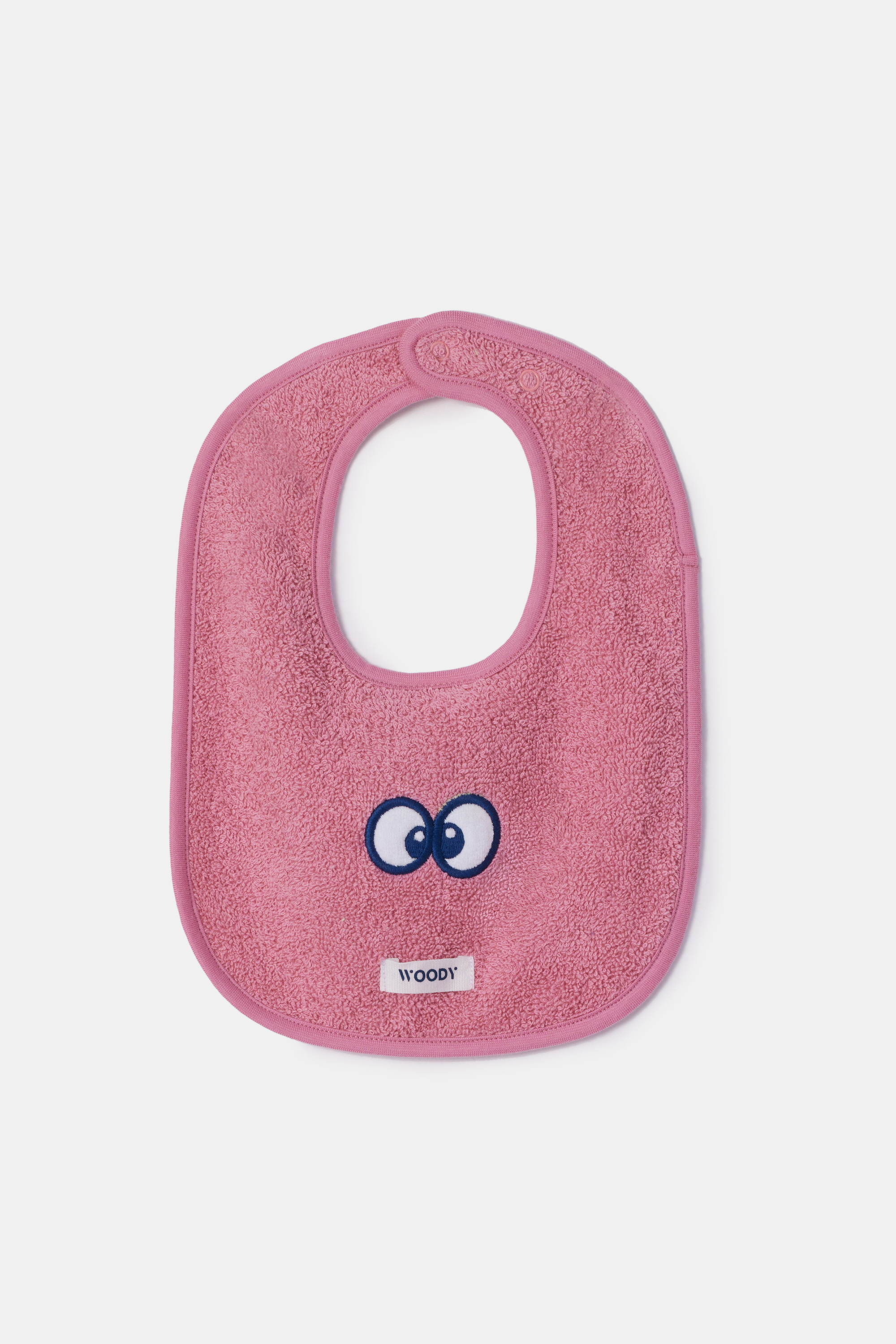 Woody slabbetje roze 22 cm X 29 cm 252-10-BOB-B/404